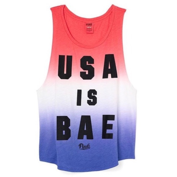 COPY - COPY - Victoria Secret USA tank top July 4th - Picture 1 of 2